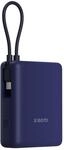 Xiaomi PB1033MI blau | Powerbank | Fast Charging | Integriertes Kabel 