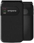 Emporia SIMPLICITYglam 2G Senioren-Telefon schwarz Bluetooth Notruffunktion IP44
