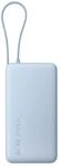Xiaomi Powerbank Integrated USB-C Cable (20,000 mAh) Blue