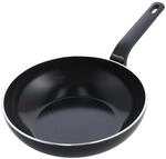 GreenPan Essence Wok 28cm, Aluminium, schwarz, Antihaft (CC009048-001)