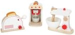 Small Foot K?chenger?te-Set 11684 | Kinderk?che | 3-teilig | Klickger?uschen,