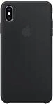 Silikon Case iPhone XS Max Schwarz
