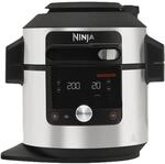 Ninja OL650EU Foodi MAX 12-in-1 SmartLid Multikocher edelstahl | SmartLid-Schieber 