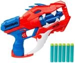 Nerf DinoSquad Raptor-Slash Blaster | Spielzeugblaster | 6-Dart Rotationstrommel 