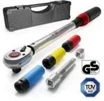 GENTOR Drehmomentschl&uuml;ssel 1/2 Zoll 40&ndash;210 Nm T&Uuml;V & GS gepr&uuml;ft &ndash;...