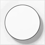 Jung A1740BFWW, Jung Abdeckung f&uuml;r Drehdimmer Thermoplast, Serie A A 1740 BF WW