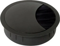 Bachmann 930.302, Bachmann Durchf&uuml;hrungst&uuml;lle Aluminium &Oslash;80mm schwarz...