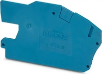 Phoenix 3214028, Phoenix Contact Deckel 77,7x2,2x43,4mm, bl D-PTN 16/S