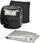 Hensel 62000100, Hensel WP 0402B Kabelabzweigkasten WD schwarz 1,5-2,5qmm 3ph...