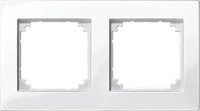 Merten 515219, Merten M-PLAN-Rahmen 2 fach pws/gl 515219