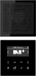 Jung DABLS1SW, Jung Smart DAB+ Digitalradio Set Mono, Serie LS, schwarz, DAB...