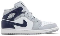 Air Jordan 1 Mid Wolf Grey Midnight Navy