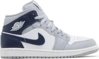 Air Jordan DQ8426-104-43, Air Jordan 1 Mid Wolf Grey Midnight Navy - 43 / Standard