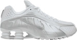 Nike Shox R4 White Metallic Silver 2024