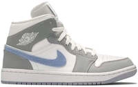 Air Jordan 1 Mid Wolf Grey Aluminum
