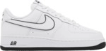 Nike Air Force 1 '07 Low White Black Outline Swoosh