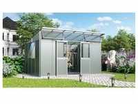 Vitavia, Gerätehaus "Kosmos", aluminium eloxiert, 11,5 m2
