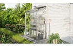 Vitavia, Anlehn-Gew&auml;chshaus "Ida" 900, aluminium eloxiert, 3 mm ESG, 0,9 m2