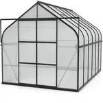 Vitavia, Gew&auml;chshaus "Dione 9900" inkl. Stahlfundamentrahmen, schwarz, 4 mm HKP, 9,9