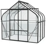 Vitavia, Gew&auml;chshaus "Diana 5000", schwarz, 3 mm ESG, 5,0 m2