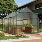 Vitavia, Gew&auml;chshaus "Mars 8300", smaragd gr&uuml;n, 6 mm HKP, 8,3 m2