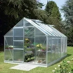Vitavia, Gew&auml;chshaus "Merkur 11500", aluminium eloxiert, 4 mm HKP, 11,5 m2