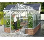 Vitavia, Gew&auml;chshaus "Cassandra 9900", aluminium eloxiert, ohne Sockelmauer, 3 mm