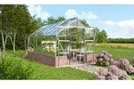 Vitavia, Gew&auml;chshaus "Cassandra 11500", aluminium eloxiert, ohne Sockelmauer, 3 mm
