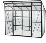 Vitavia, Gew&auml;chshaus "Freya 5900", schwarz, 3 mm ESG, 6 mm HKP, 5,9 m2