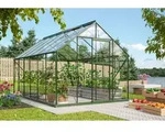 Vitavia, Gew&auml;chshaus "Merkur 9900", smaragd gr&uuml;n, 3 mm ESG, 9,9 m2