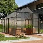 Vitavia, Gew&auml;chshaus "Mars 8300", schwarz, 6 mm HKP, 8,3 m2
