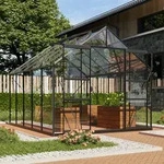 Vitavia, Gew&auml;chshaus "Mars 8300", schwarz, 3 mm ESG, 8,3 m2