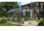 Vitavia, Gew&auml;chshaus "Mars 11500", smaragd gr&uuml;n, 3 mm ESG, 11,5 m2