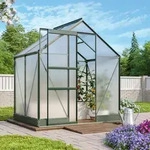 Vitavia, Gew&auml;chshaus "Apollo 2500", smaragd gr&uuml;n, 6 mm HKP, 2,5 m2