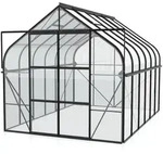 Vitavia, Gew&auml;chshaus "Diana 8300", schwarz, 3 mm ESG, 8,3 m2