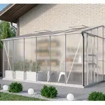 Vitavia, Anlehn-Gew&auml;chshaus "Osiris 7800", aluminium eloxiert, 4 mm HKP, 7,8 m2