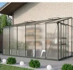 Vitavia, Anlehn-Gew&auml;chshaus "Osiris 7800", smaragd, 6 mm HKP, 7,8 m2