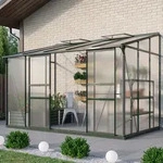 Vitavia, Anlehn-Gew&auml;chshaus "Osiris 6500", smaragd, 6 mm HKP, 6,5 m2