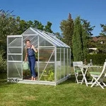 Vitavia, Gew&auml;chshaus "Comet 6200", aluminium, 4 mm HKP, 6,2 m2