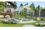 Vitavia, Gew&auml;chshaus "Merkur 6700", aluminium eloxiert, 3 mm ESG, 6,7 m2