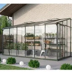 Vitavia, Anlehn-Gew&auml;chshaus "Osiris 7800", smaragd, 3 mm ESG, 6 mm HKP, 7,8 m2