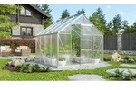 Vitavia, Gew&auml;chshaus "Merkur 6700", aluminium eloxiert, 4 mm HKP, 6,7 m2