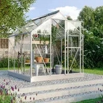 Vitavia, Gew&auml;chshaus "Triton 3800" inkl. Stahlfundament, aluminium eloxiert, 3 mm