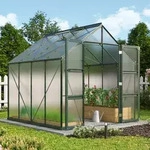 Vitavia, Gew&auml;chshaus "Domus 6700", smaragd, 4 mm HKP, 6,7 m2