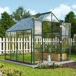 Vitavia, Gew&auml;chshaus "Domus 6700", smaragd, 3 mm ESG, 6,7 m2
