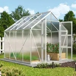 Vitavia, Gew&auml;chshaus "Domus 6700", aluminium, 6 mm HKP, 6,7 m2