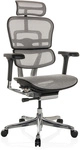 ERGOHUMAN GEN2 | Netz - Luxus Chefsessel Hellgrau
