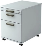 SIGNA AC20 SG - Rollcontainer Grau Streifengriff Kunststoff