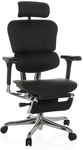 ERGOHUMAN PLUS LEGPRO GEN2 | Leder - Luxus Chefsessel Schwarz