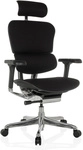 ERGOHUMAN GEN2 | Stoff - Luxus Chefsessel Schwarz
